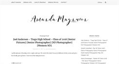 Desktop Screenshot of amandamagnuson.com